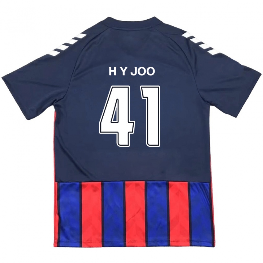 ילדים Ho-Yeon Joo #41 לבן פנינה אדום ג'רזי ביתית 2025/26 חולצה קצרה