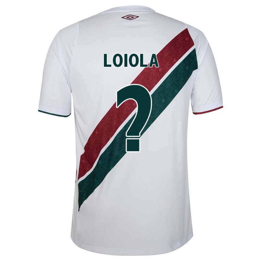 ילדים João Loiola #0 ירוק חום-ערמוני לבן הרחק ג'רזי 2025/26 חולצה קצרה