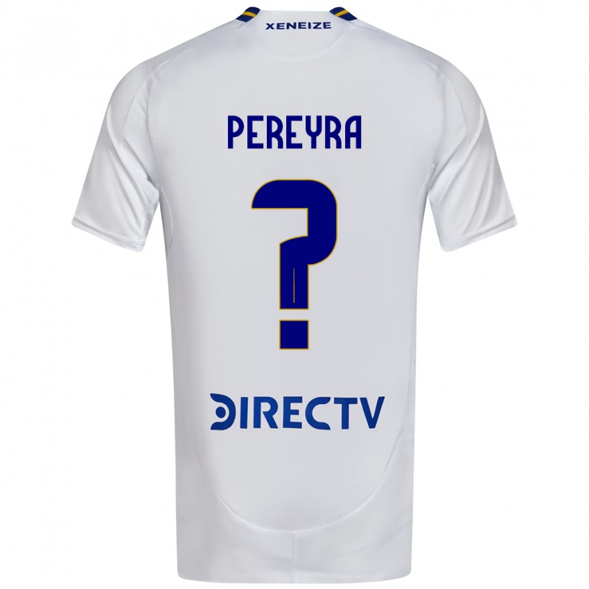 ילדים Milton Pereyra #0 כחול מלכותי צהוב הרחק ג'רזי 2025/26 חולצה קצרה