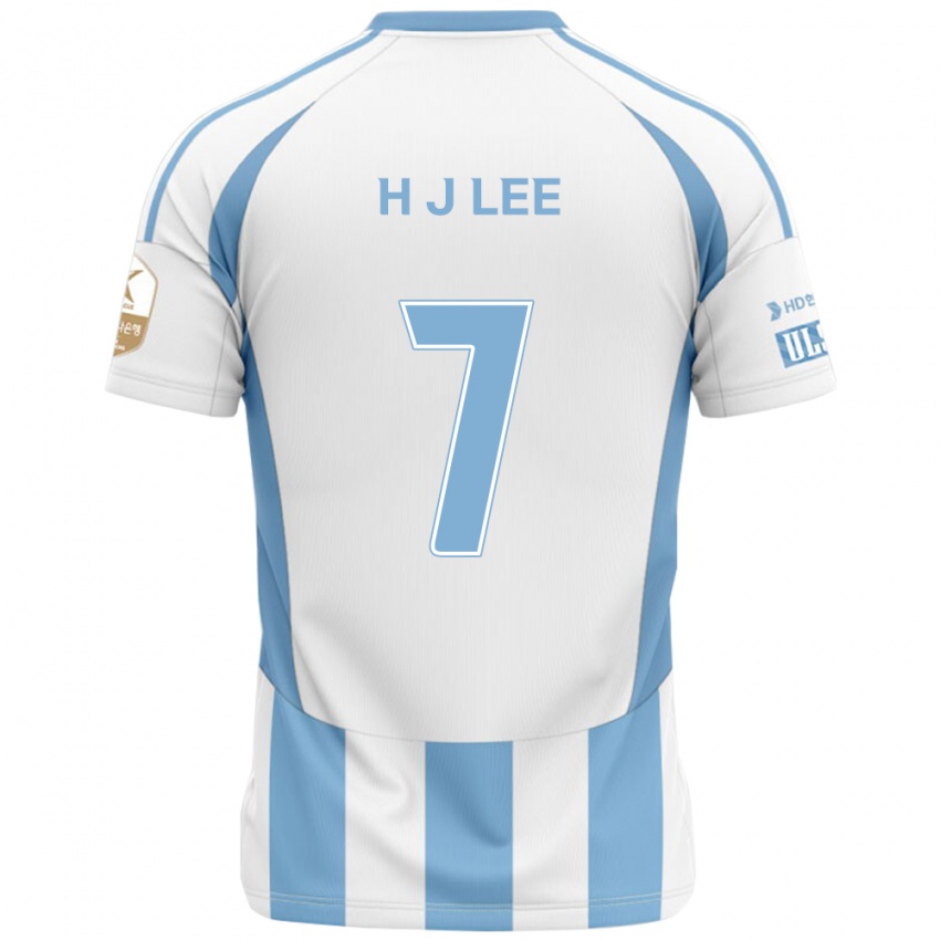ילדים Jae-Hun Lee #7 כחול מלכותי צהוב הרחק ג'רזי 2025/26 חולצה קצרה