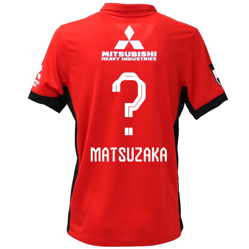 גברים Aoi Matsuzaka #0 לבן שחור ג'רזי ביתית 2025/26 חולצה קצרה