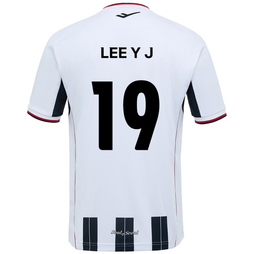 גברים Lee Ye-Jin #19 שחור אדום הרחק ג'רזי 2025/26 חולצה קצרה