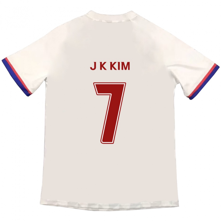 גברים Ki-Jun Kim #7 כחול מלכותי אדום הרחק ג'רזי 2025/26 חולצה קצרה