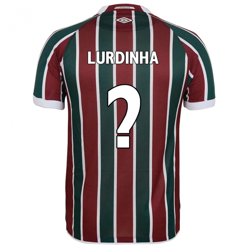 נשים Lurdinha #0 לבן ירוק חום-ערמוני ג'רזי ביתית 2025/26 חולצה קצרה