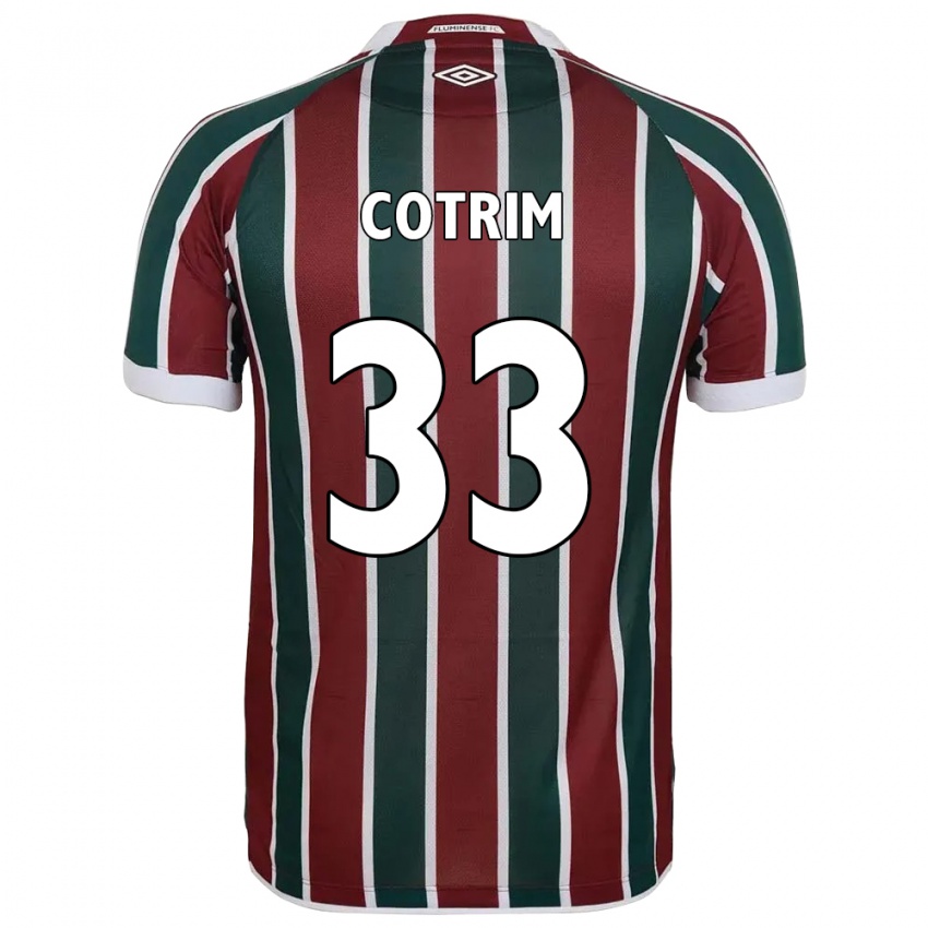 נשים Bruna Cotrim #33 לבן ירוק חום-ערמוני ג'רזי ביתית 2025/26 חולצה קצרה