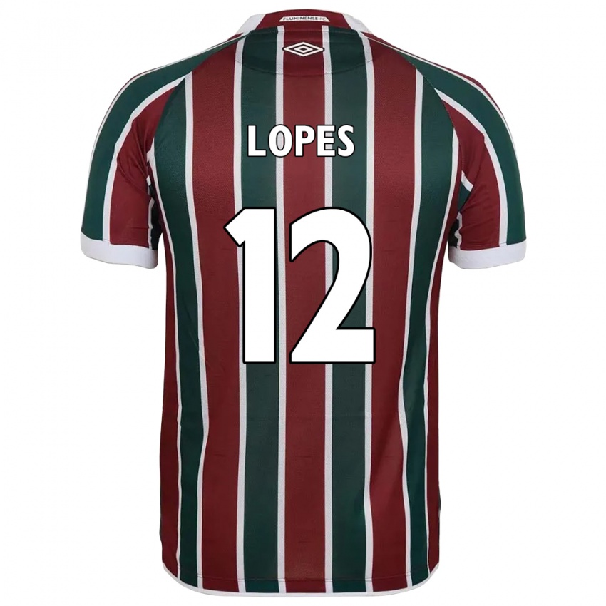 נשים Joao Lopes #12 לבן ירוק חום-ערמוני ג'רזי ביתית 2025/26 חולצה קצרה