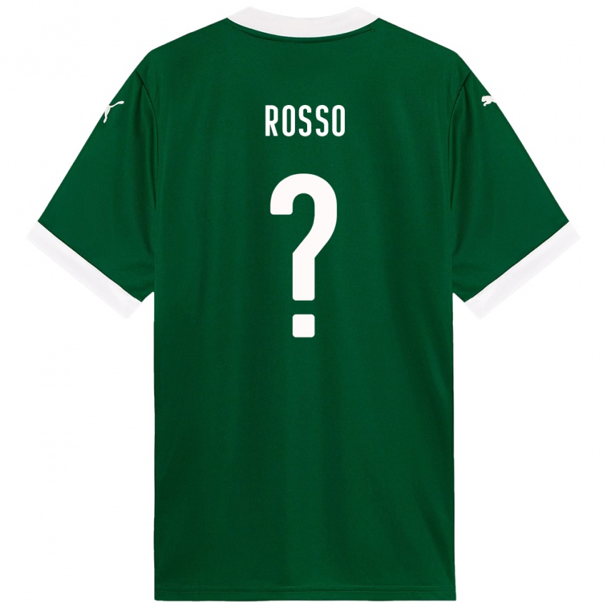 נשים Romer Rosso #0 לבן ירוק ג'רזי ביתית 2025/26 חולצה קצרה
