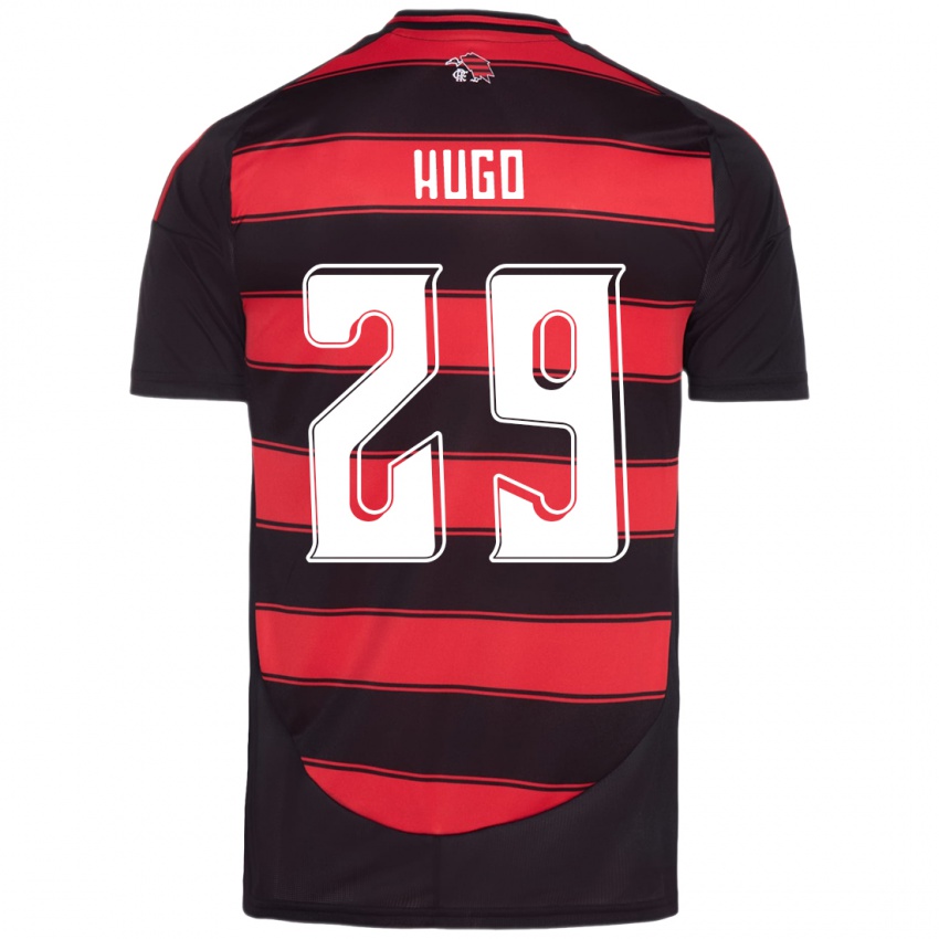 נשים Victor Hugo #29 לבן אדום ג'רזי ביתית 2025/26 חולצה קצרה
