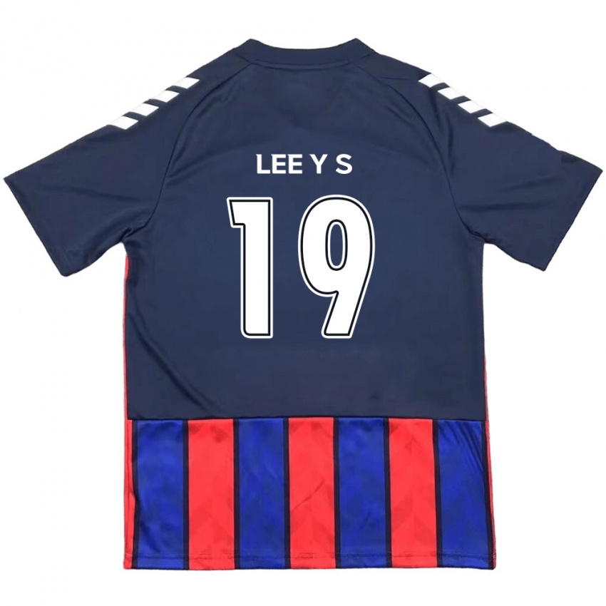 נשים Lee Young-Seo #19 לבן פנינה אדום ג'רזי ביתית 2025/26 חולצה קצרה