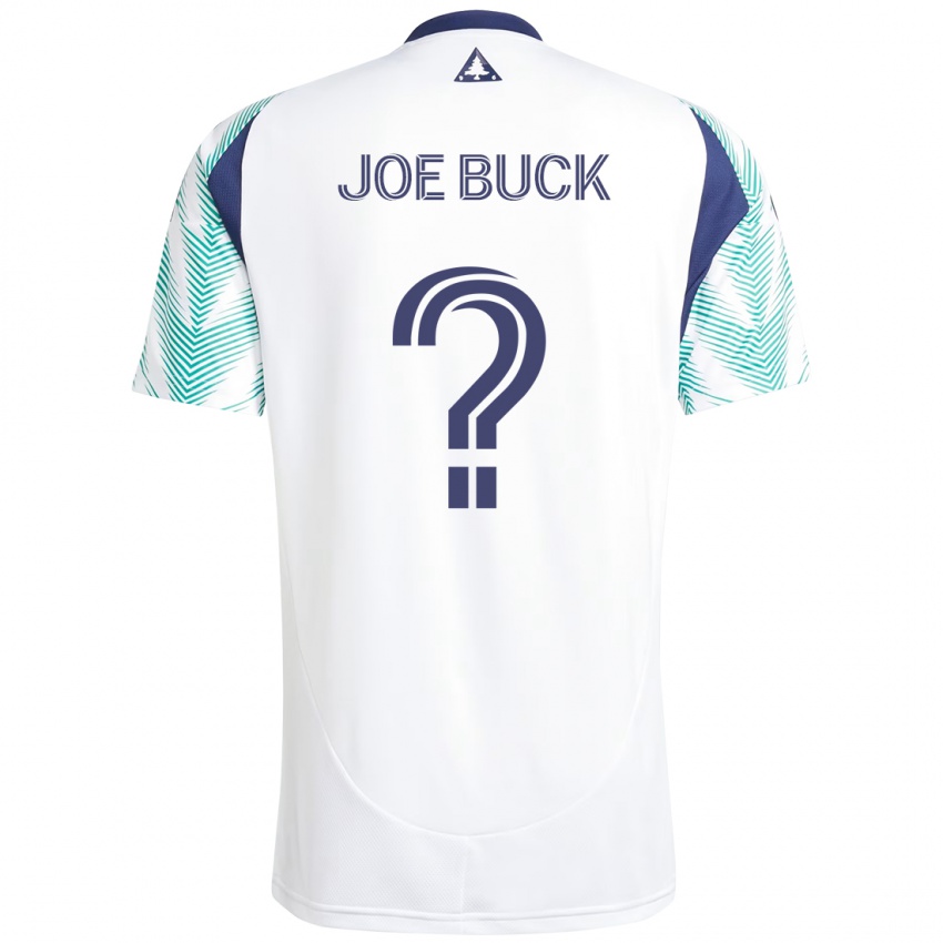 נשים Joe Buck #0 כחול אדום הרחק ג'רזי 2025/26 חולצה קצרה