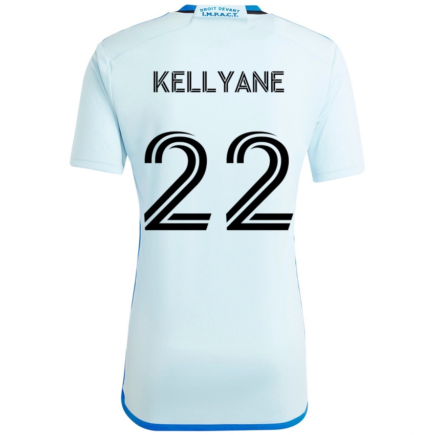 נשים Dumas Kellyane #22 כחול כהה שחור הרחק ג'רזי 2025/26 חולצה קצרה