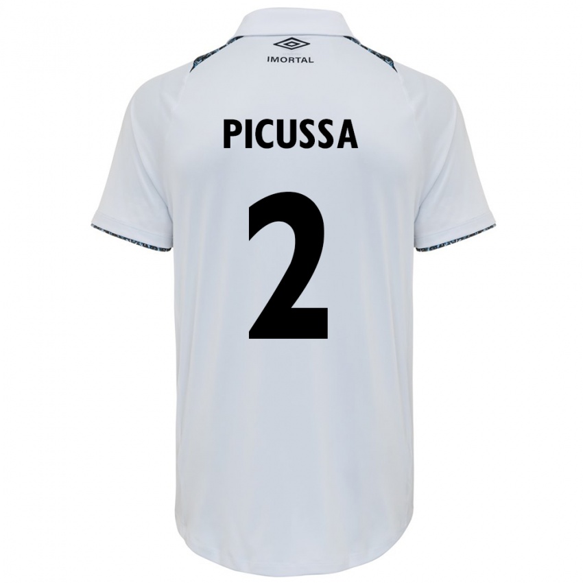 נשים Andressa Herminia Gelenski Picussa #2 כחול שחור לבן הרחק ג'רזי 2025/26 חולצה קצרה
