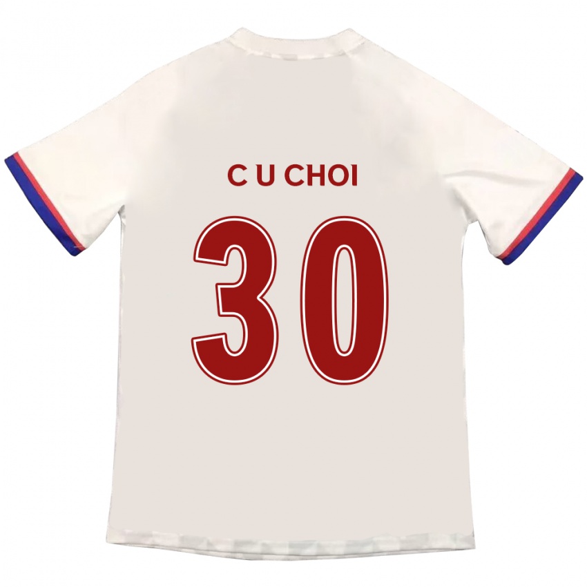 נשים Chi-Ung Choi #30 כחול מלכותי אדום הרחק ג'רזי 2025/26 חולצה קצרה