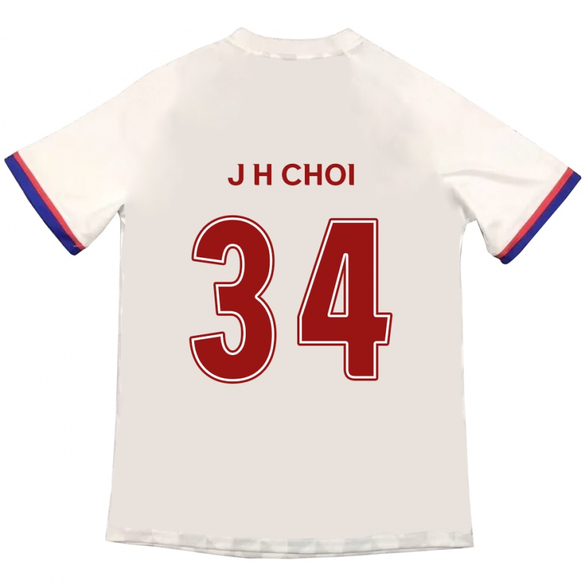 נשים Jin-Hyeok Choi #34 כחול מלכותי אדום הרחק ג'רזי 2025/26 חולצה קצרה