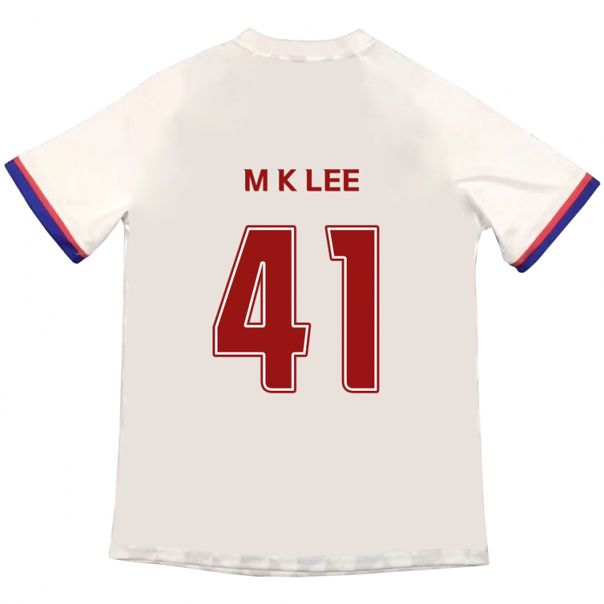 נשים Kyung-Min Lee #41 כחול מלכותי אדום הרחק ג'רזי 2025/26 חולצה קצרה