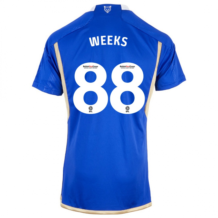 גברים טיילר וויקס #88 כחול מלכותי ג'רזי ביתית 2023/24 חולצה קצרה