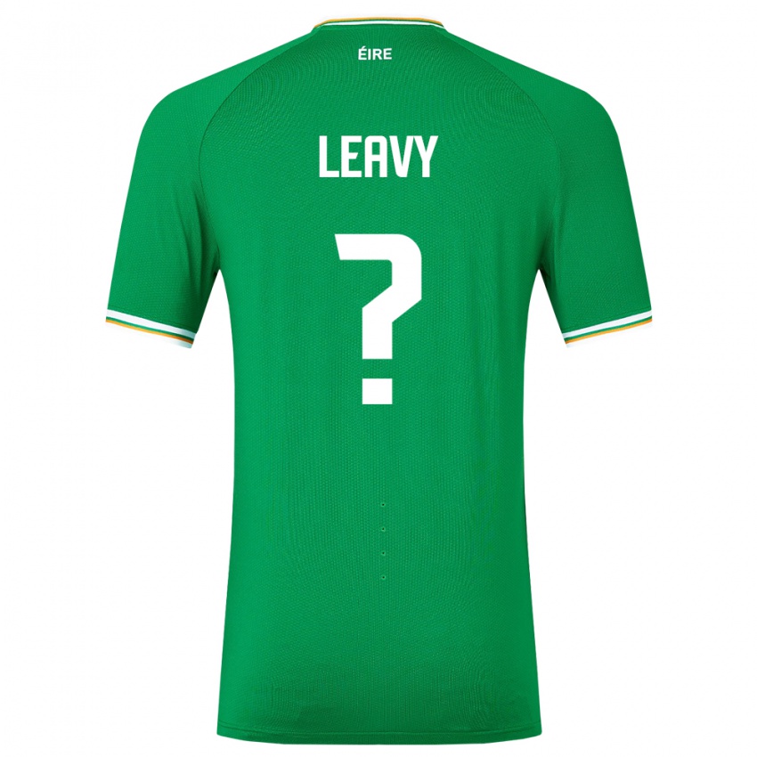 גברים אירלנד קיאן ליווי #0 ירוק ג'רזי ביתית 24-26 חולצה קצרה