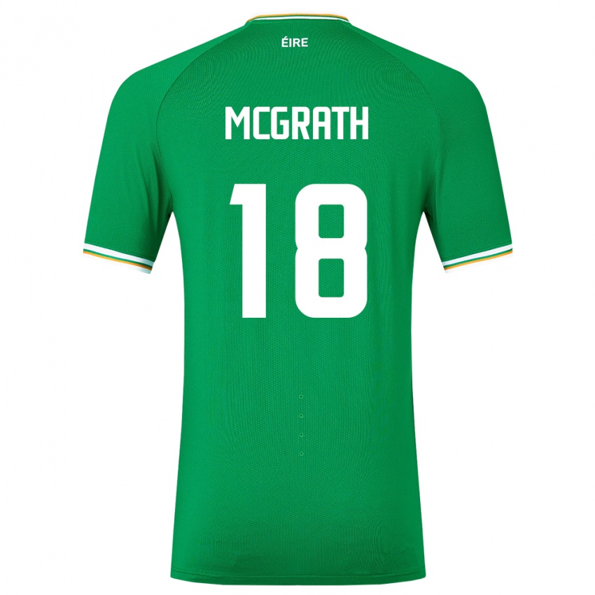 נשים אירלנד ג'יימי מקגראת' #18 ירוק ג'רזי ביתית 24-26 חולצה קצרה