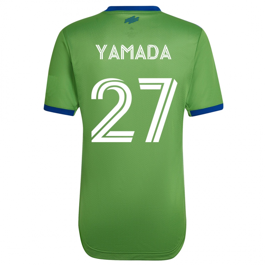 ילדים היקארי ימאדה #27 ירוק ג'רזי ביתית 2023/24 חולצה קצרה