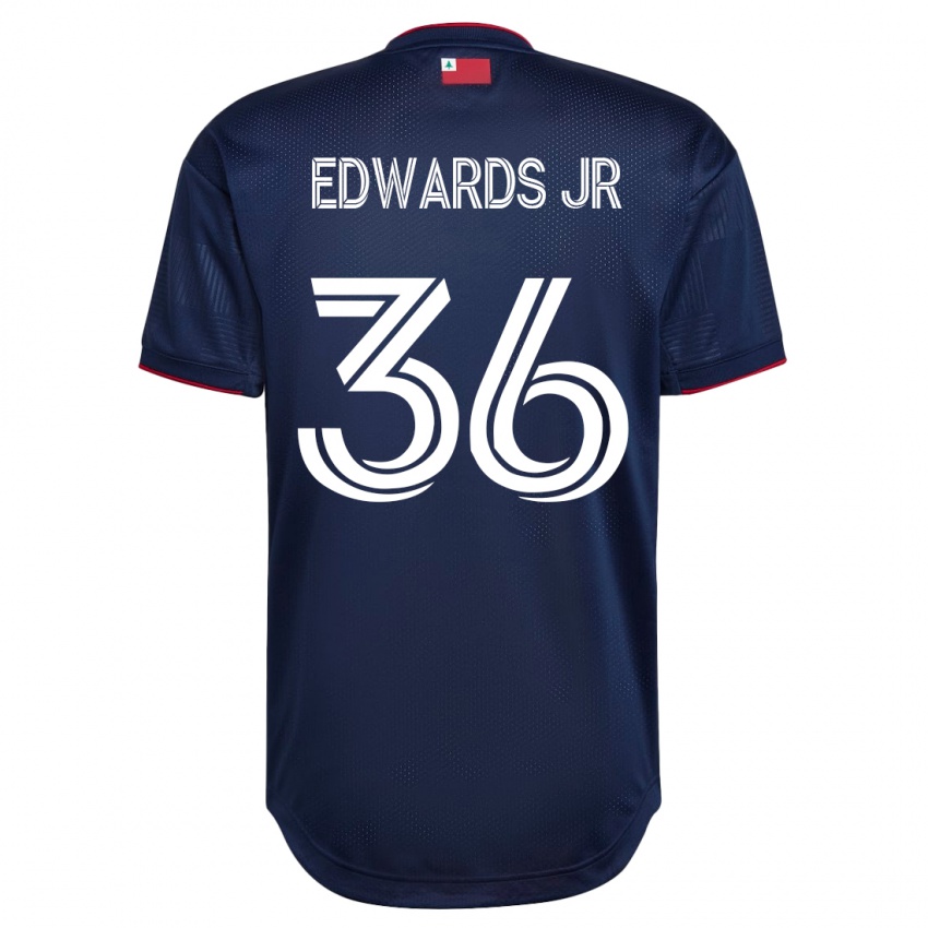ילדים ארל אדוארדס ג'וניור #36 חיל הים ג'רזי ביתית 2023/24 חולצה קצרה