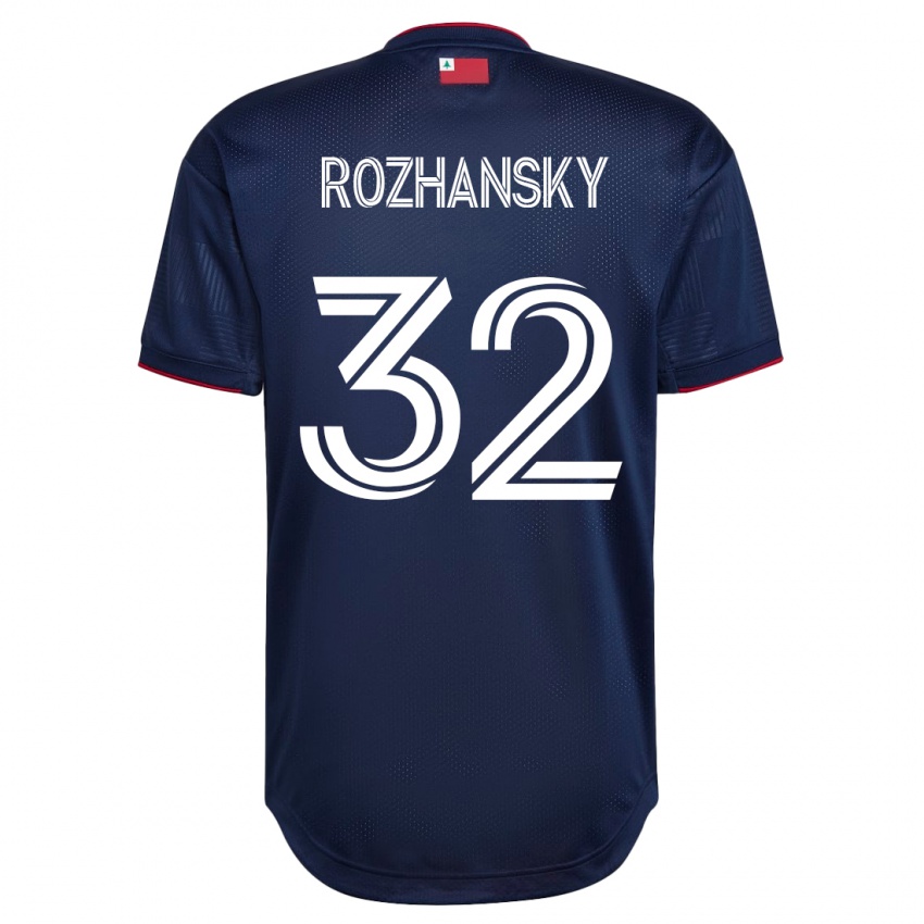 ילדים ג׳ייק רוז׳נסקי #32 חיל הים ג'רזי ביתית 2023/24 חולצה קצרה
