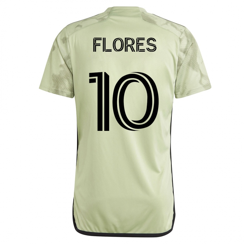 ילדים לאונרדו פלורס #10 ירוק הרחק ג'רזי 2023/24 חולצה קצרה