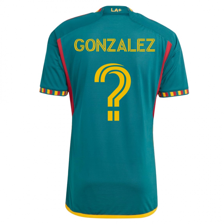 ילדים מיגל גונזלס #0 ירוק הרחק ג'רזי 2023/24 חולצה קצרה