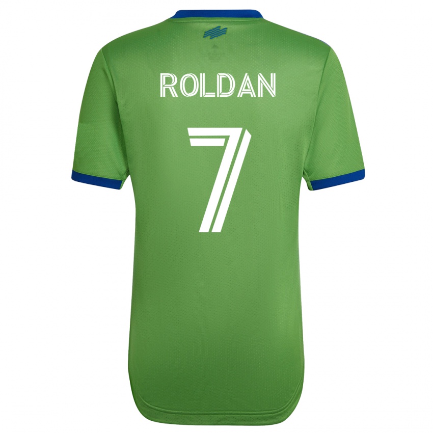 גברים כריסטיאן רולדן #7 ירוק ג'רזי ביתית 2023/24 חולצה קצרה