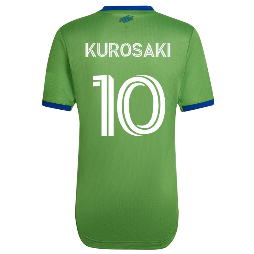 גברים יווקה קורוסאקי #10 ירוק ג'רזי ביתית 2023/24 חולצה קצרה