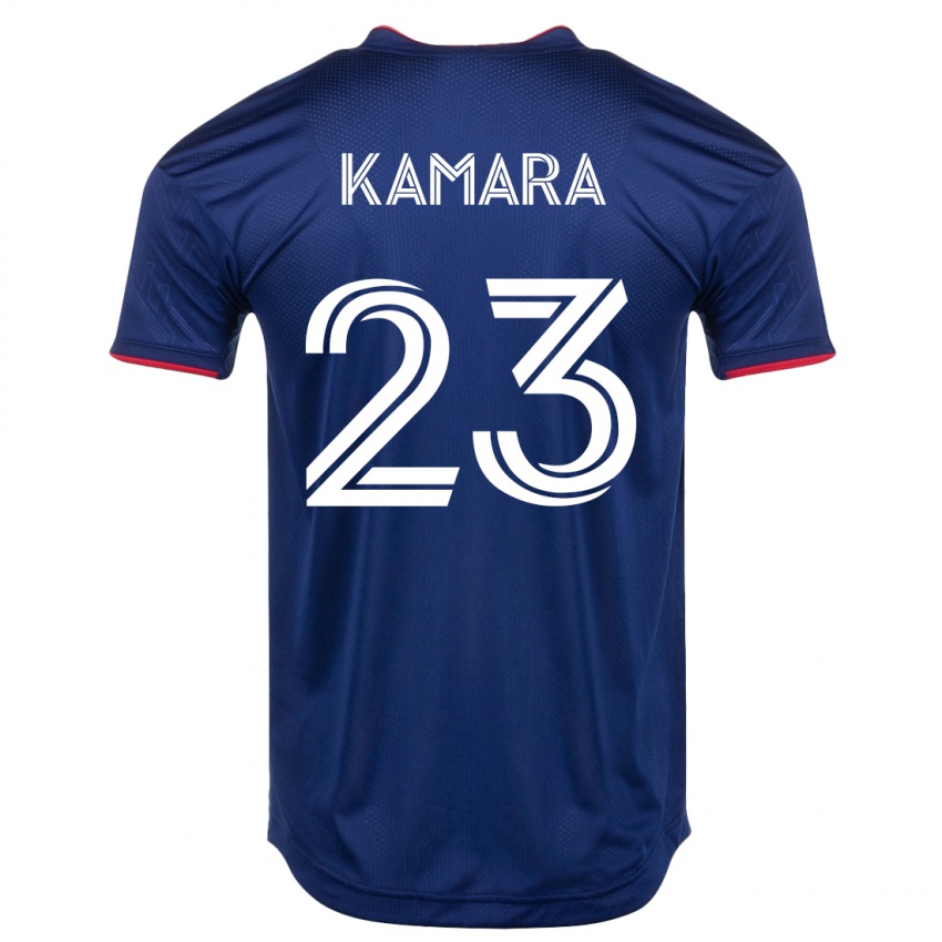 גברים קיי קמארה #23 חיל הים ג'רזי ביתית 2023/24 חולצה קצרה