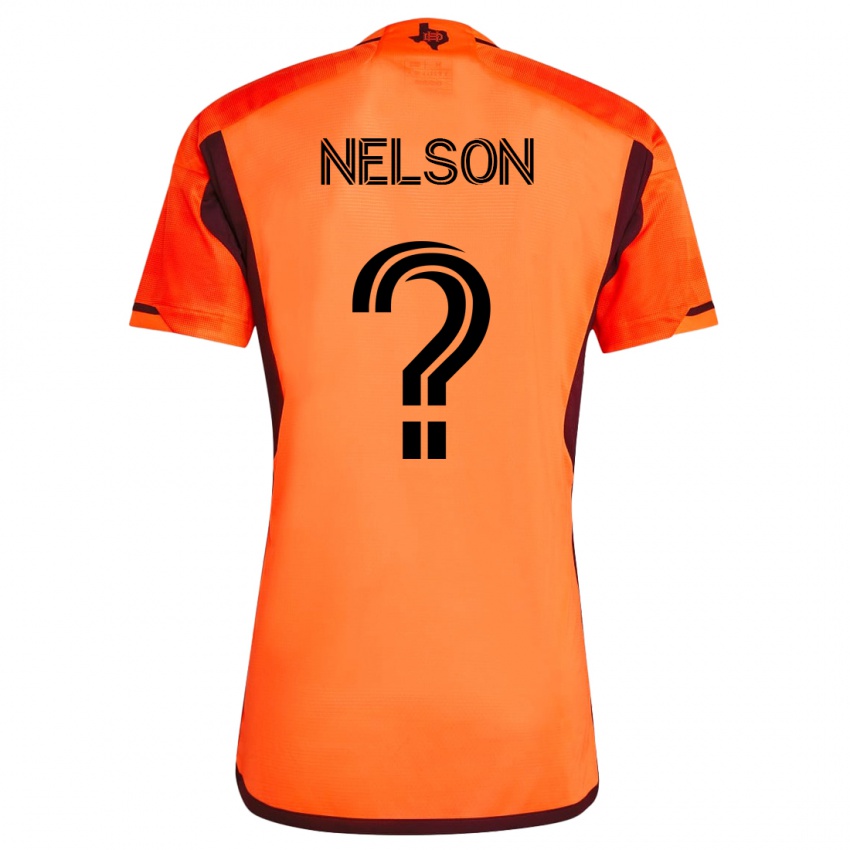 גברים מיכאל נלסון #0 תפוז ג'רזי ביתית 2023/24 חולצה קצרה