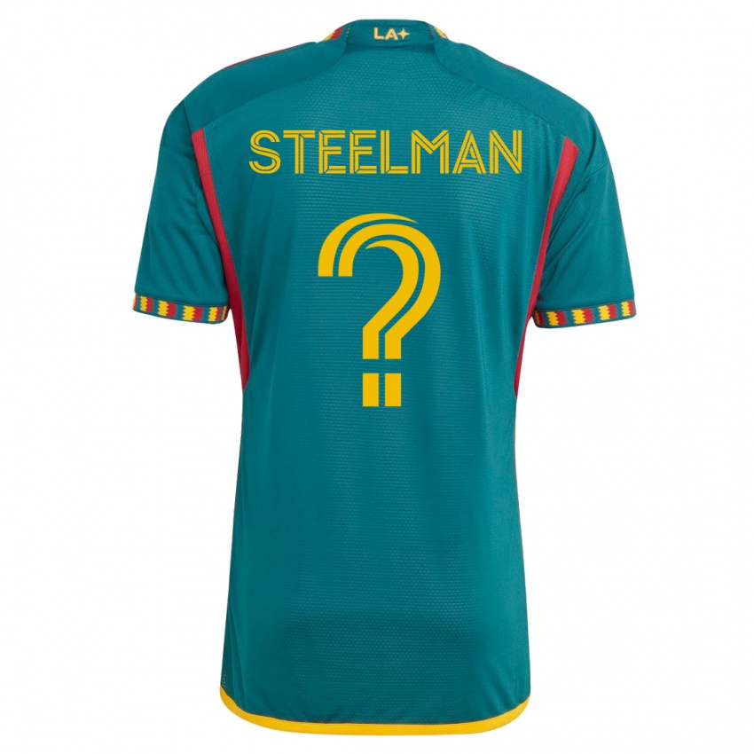 גברים מקסימוס סטילמן #0 ירוק הרחק ג'רזי 2023/24 חולצה קצרה