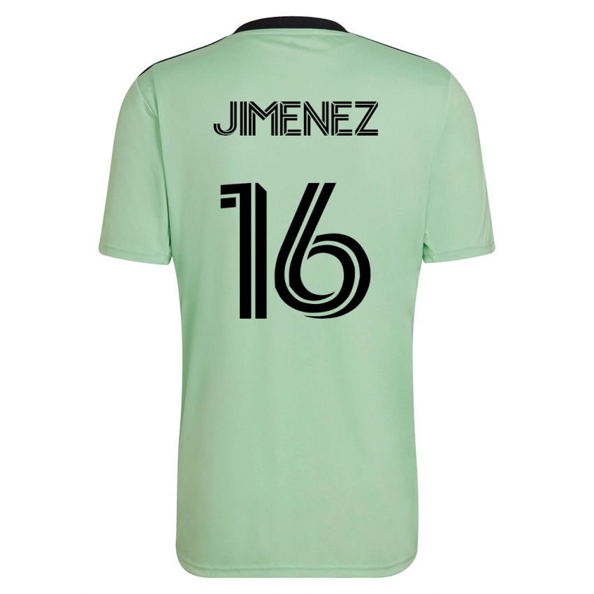 גברים הקטור חימנס #16 ירוק בהיר הרחק ג'רזי 2023/24 חולצה קצרה