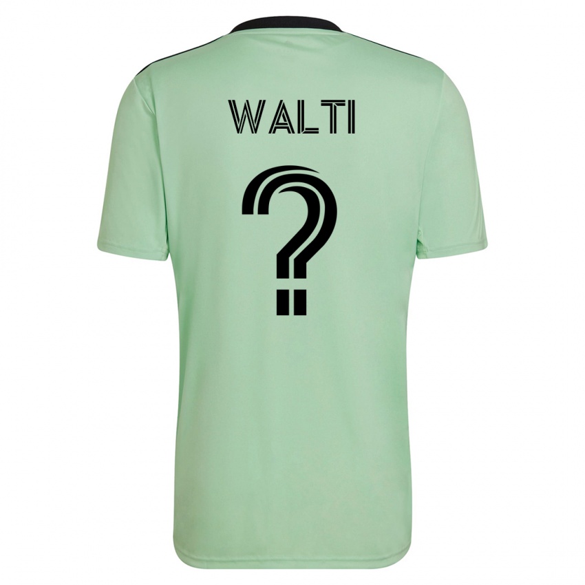 גברים ג׳קסון וולטי #0 ירוק בהיר הרחק ג'רזי 2023/24 חולצה קצרה