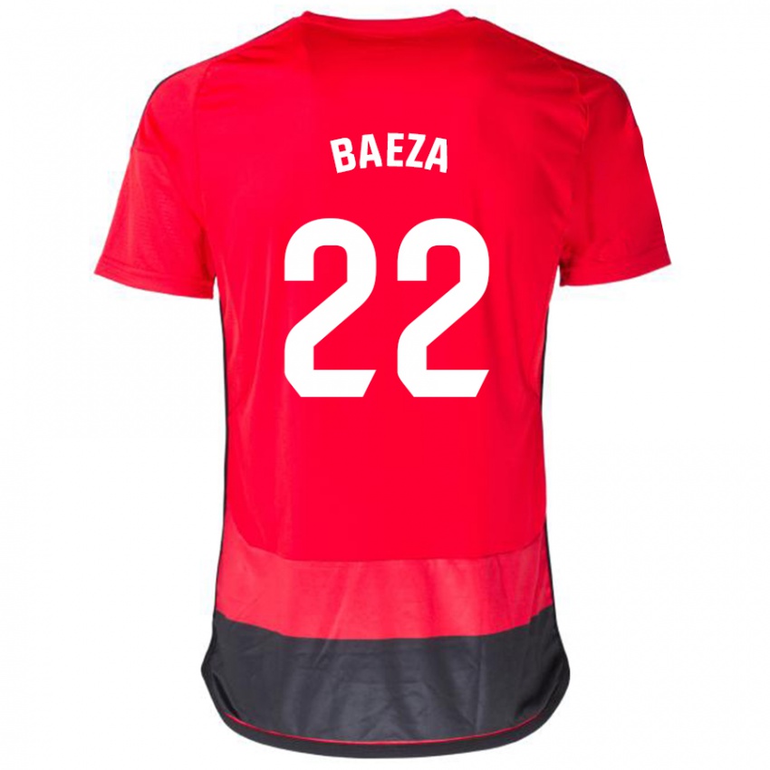 נשים מיגל באיזה #22 אדום שחור ג'רזי ביתית 2023/24 חולצה קצרה