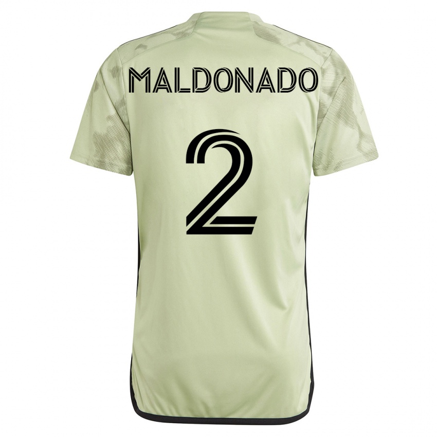 נשים דניל מלדונאדו #2 ירוק הרחק ג'רזי 2023/24 חולצה קצרה