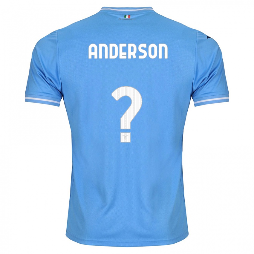 גברים אנדרה אנדרסון #0 כְּחוֹל ג'רזי ביתית 2023/24 חולצה קצרה