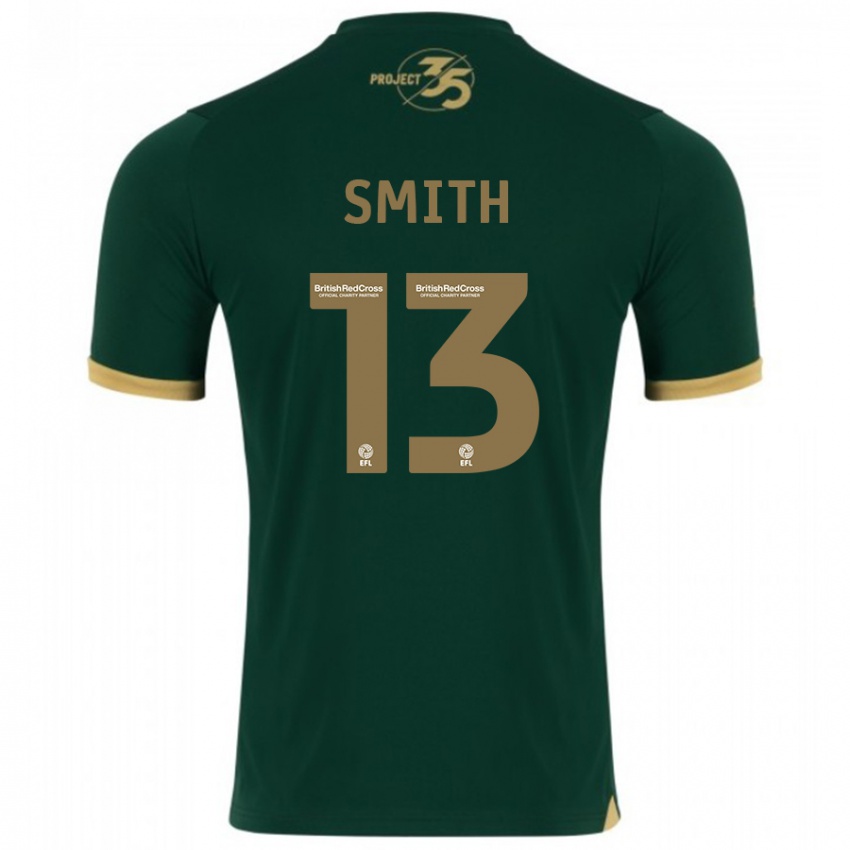 גברים גרייס סמית' #13 ירוק ג'רזי ביתית 2023/24 חולצה קצרה