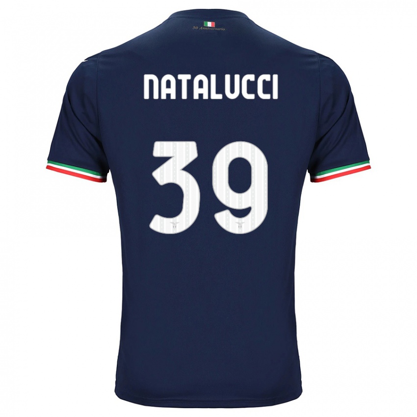 גברים Serena Natalucci #39 חיל הים הרחק ג'רזי 2023/24 חולצה קצרה