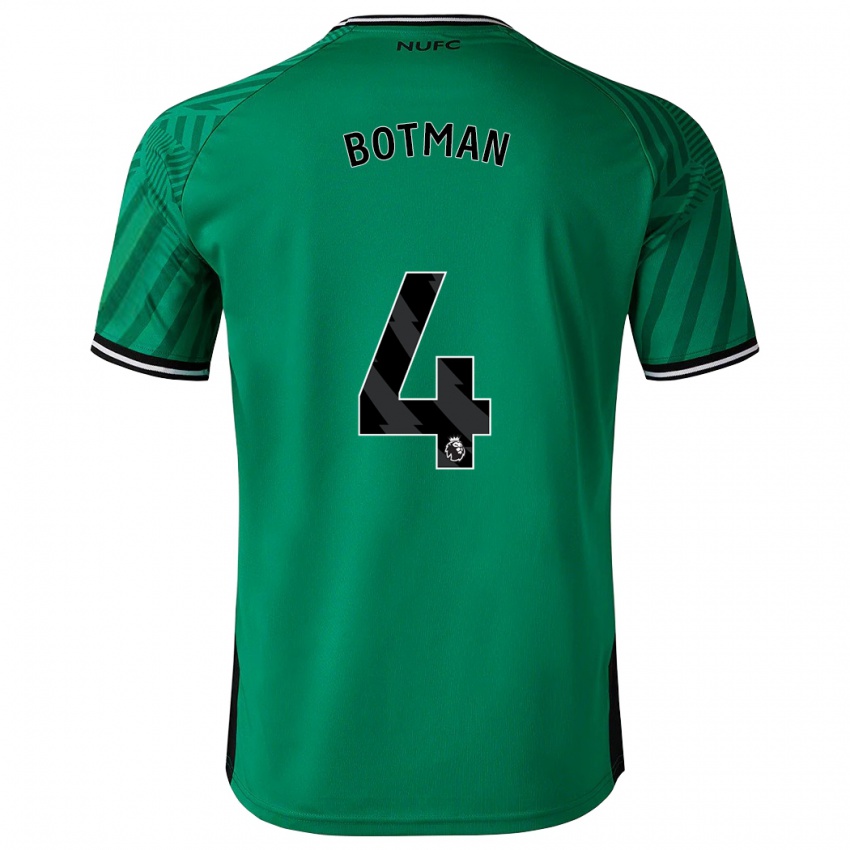 גברים סוון בוטמן #4 ירוק הרחק ג'רזי 2023/24 חולצה קצרה