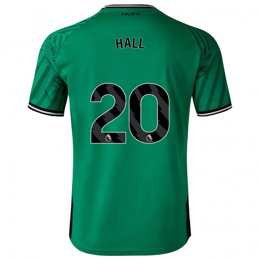 גברים לואיס הול #20 ירוק הרחק ג'רזי 2023/24 חולצה קצרה