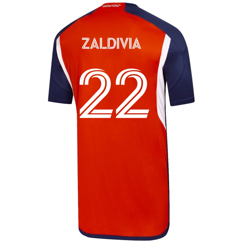 גברים מתיאס זלדיביה #22 לבן הרחק ג'רזי 2023/24 חולצה קצרה
