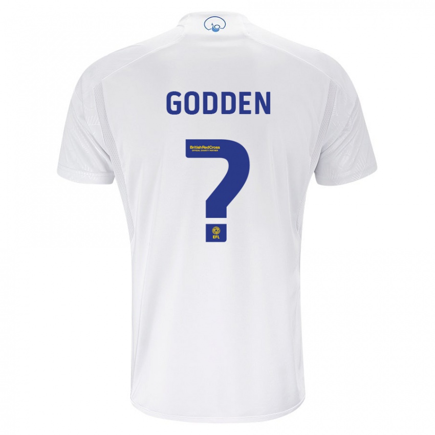 נשים Scott Godden #0 לבן ג'רזי ביתית 2023/24 חולצה קצרה
