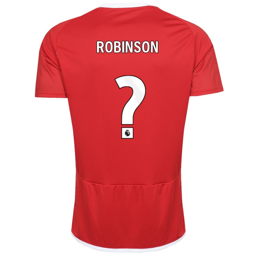 נשים אמרן רובינסון #0 אָדוֹם ג'רזי ביתית 2023/24 חולצה קצרה