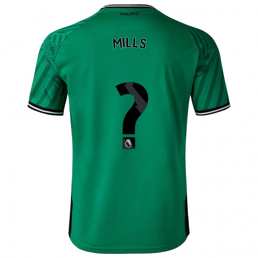 נשים מייקל מילס #0 ירוק הרחק ג'רזי 2023/24 חולצה קצרה