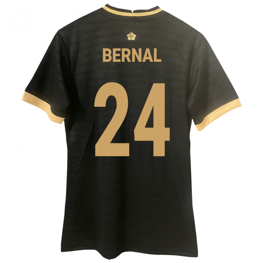 ילדים פנמה Kevin Bernal #24 שָׁחוֹר הרחק ג'רזי 24-26 חולצה קצרה