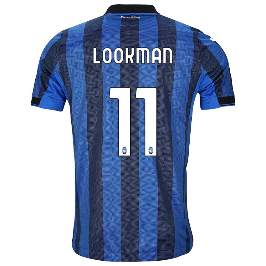 גברים אדמולה לוקמן #11 שחור כחול ג'רזי ביתית 2023/24 חולצה קצרה
