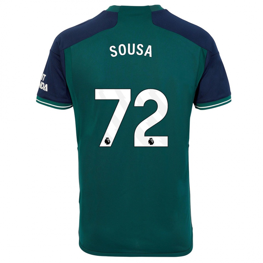 גברים לינו סוזה #72 ירוק ג'רזי קיט שלישי 2023/24 חולצה קצרה