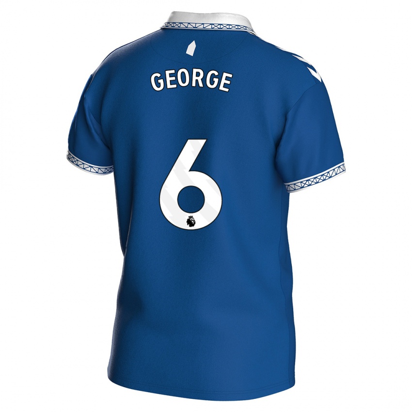 נשים גבריאל ג'ורג' #6 כחול מלכותי ג'רזי ביתית 2023/24 חולצה קצרה