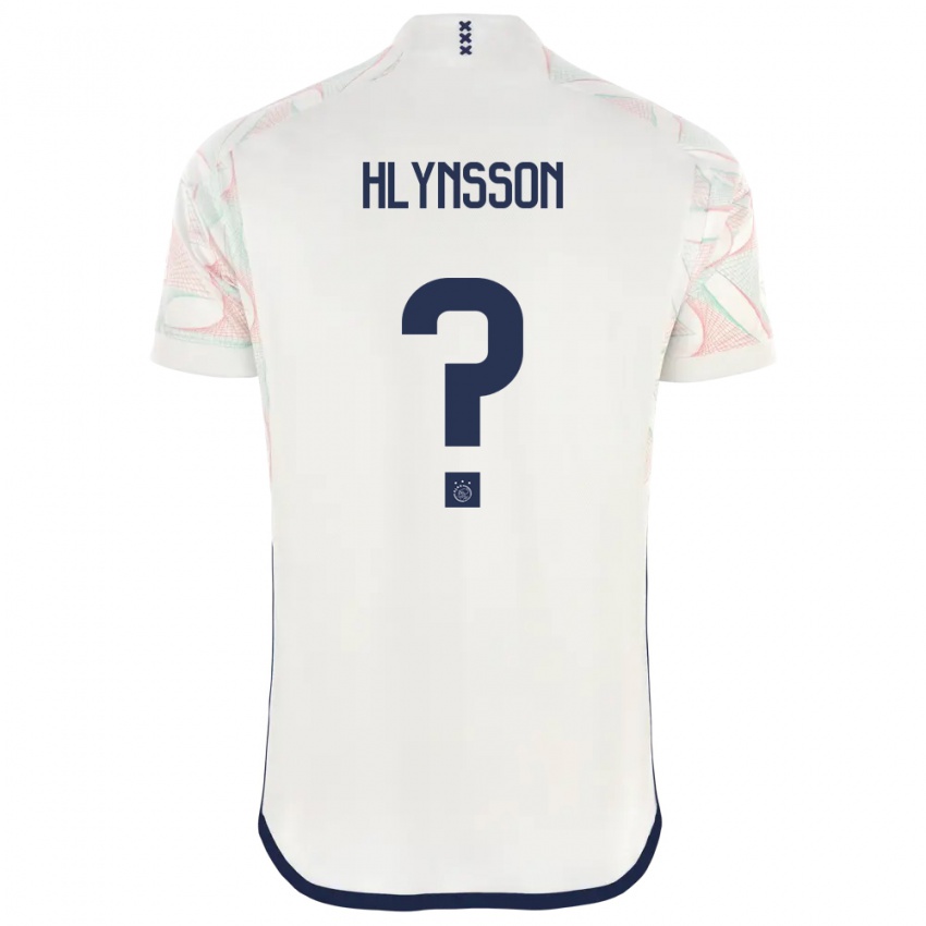 נשים Kristian Hlynsson #0 לבן הרחק ג'רזי 2023/24 חולצה קצרה